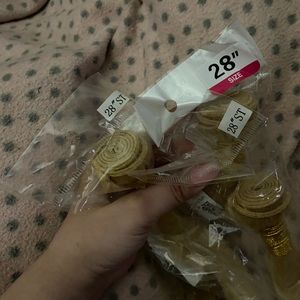 Never used 3 human hair